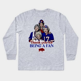 Golden Girls fan buffalo bills Kids Long Sleeve T-Shirt